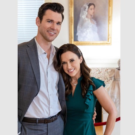 Lacey Chabert and her co-star together.